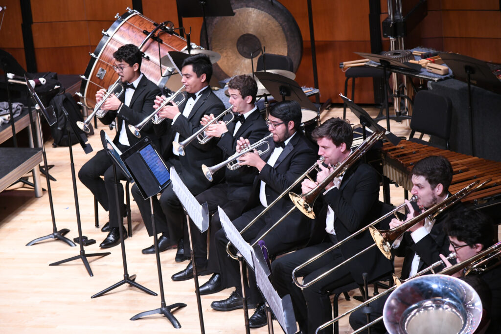 The TMF Orchestra performing the final concert at the Texas Music Festival (Photo by Jeff Grass)