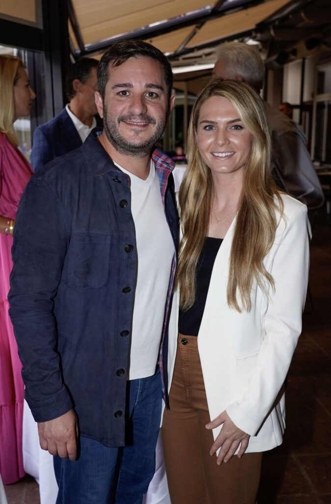Dr. John Cangelosi, Natasha Minor at the M.D. Anderson Cancer Center 'Making Cancer History' event in Aspen.