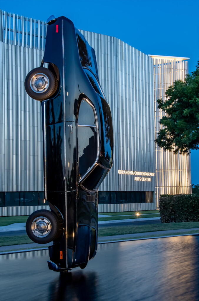 Gonzalo Lebrija’s "Breve Historia del Tiempo," 2022-2023, at Oklahoma Contemporary, Oklahoma City (photo by Ann Sherman) 