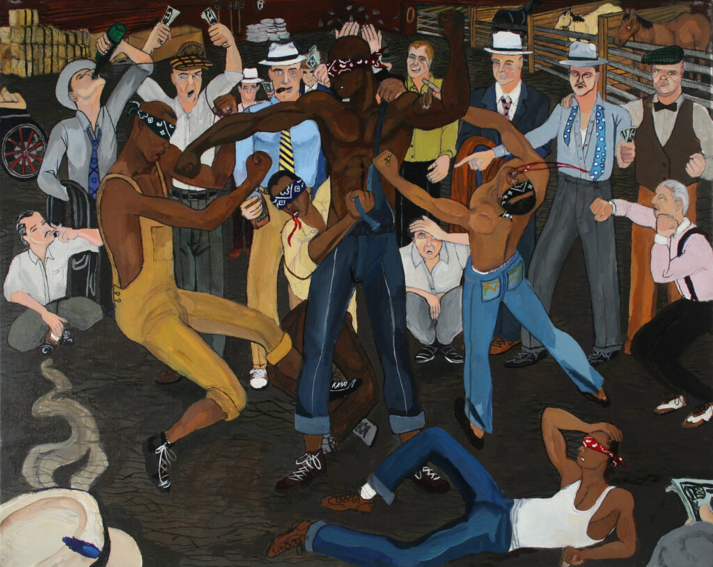 El Franco Lee II's "Battle Royale," 2006. (Courtesy El Franco Lee II)