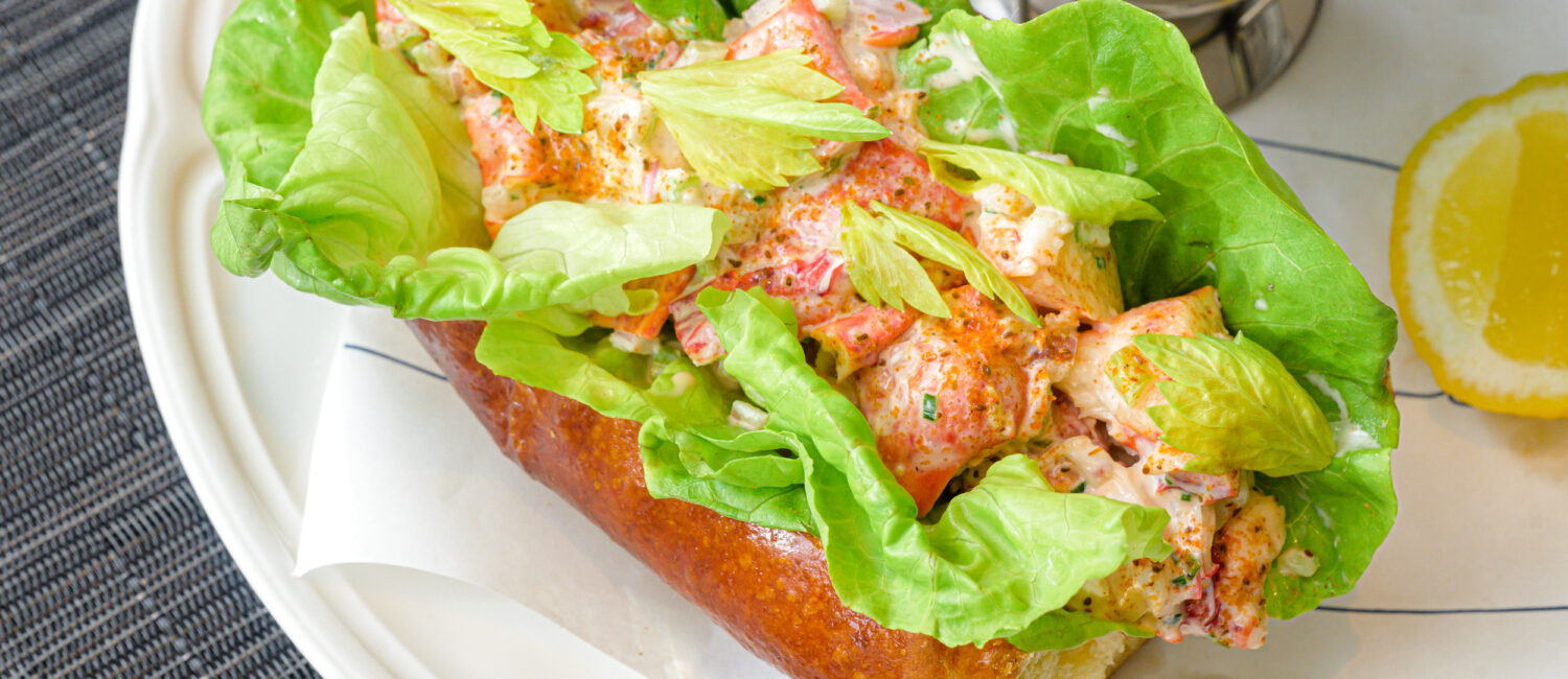 Lobster Roll at Navy Blue (Photo by Julie Soefer)