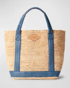 MZ WALLACE Small Raffia Beach Tote Bag, Neiman Marcus, $255