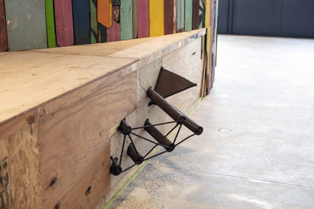 Patrick Renner's "Once & Future Architecture" Exhibition at the Architecture Center Houston  (Photo by Emily Peacock)