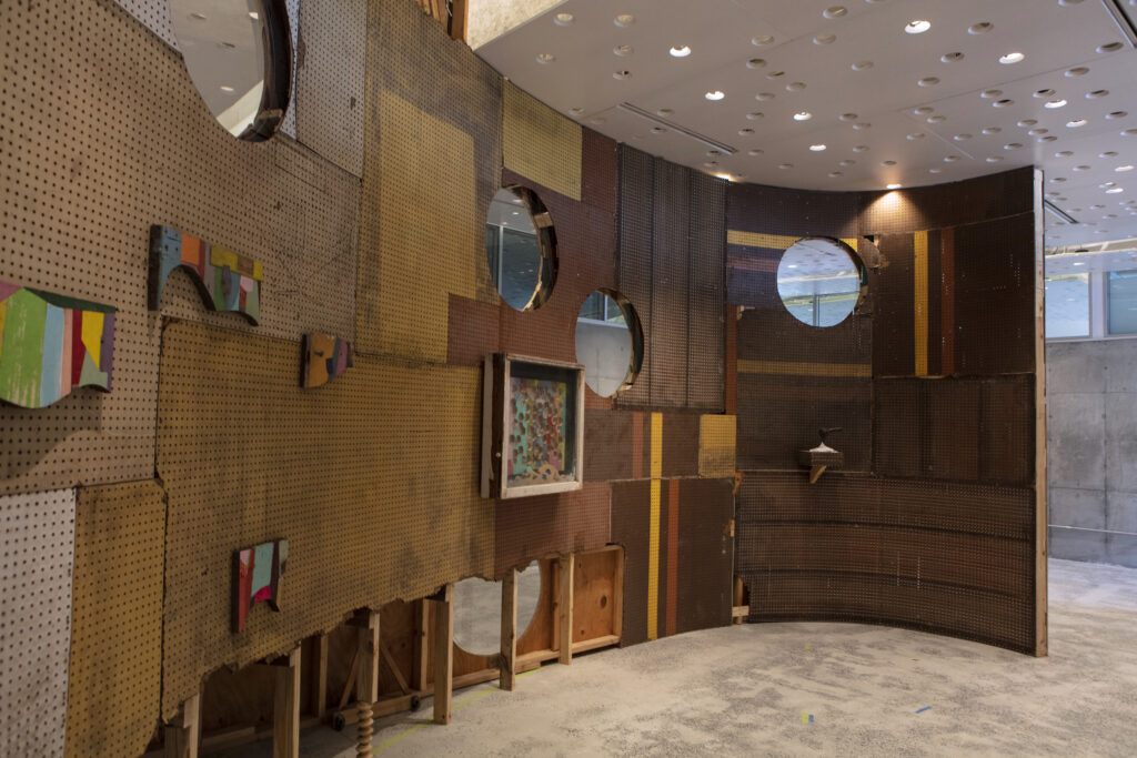 Patrick Renner's "Once & Future Architecture" Exhibition at the Architecture Center Houston  (Photo by Emily Peacock)