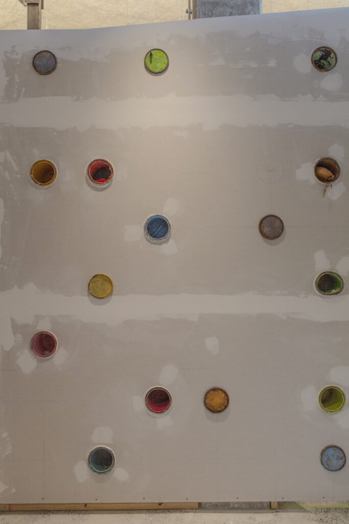 Patrick Renner's "Once & Future Architecture" Exhibition at the Architecture Center Houston  (Photo by Emily Peacock)