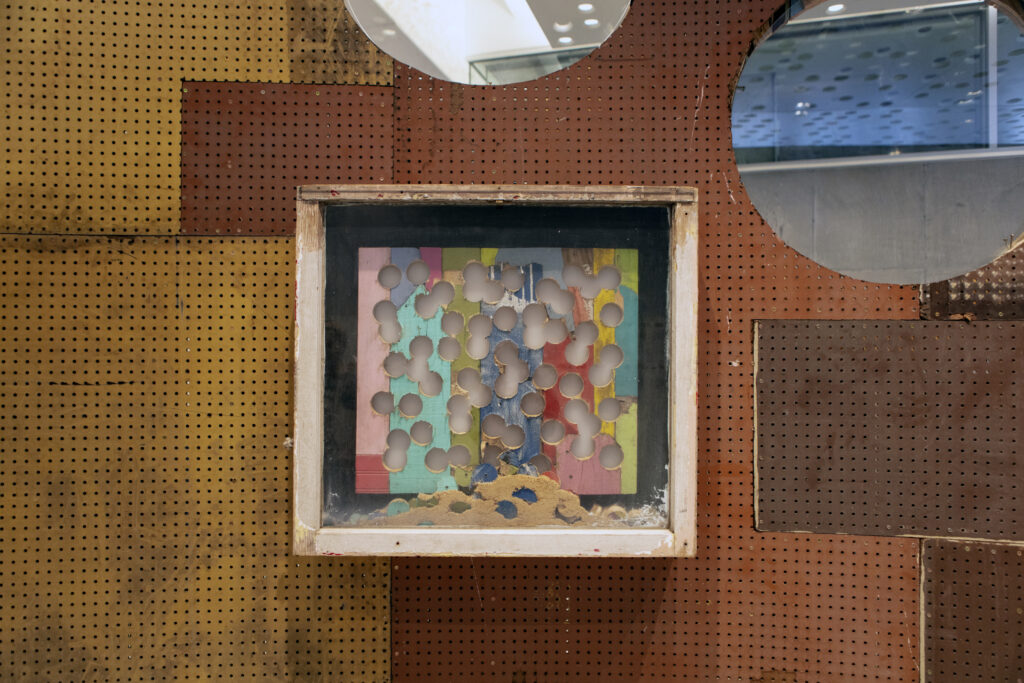 Patrick Renner's "Once & Future Architecture" Exhibition at the Architecture Center Houston  (Photo by Emily Peacock)