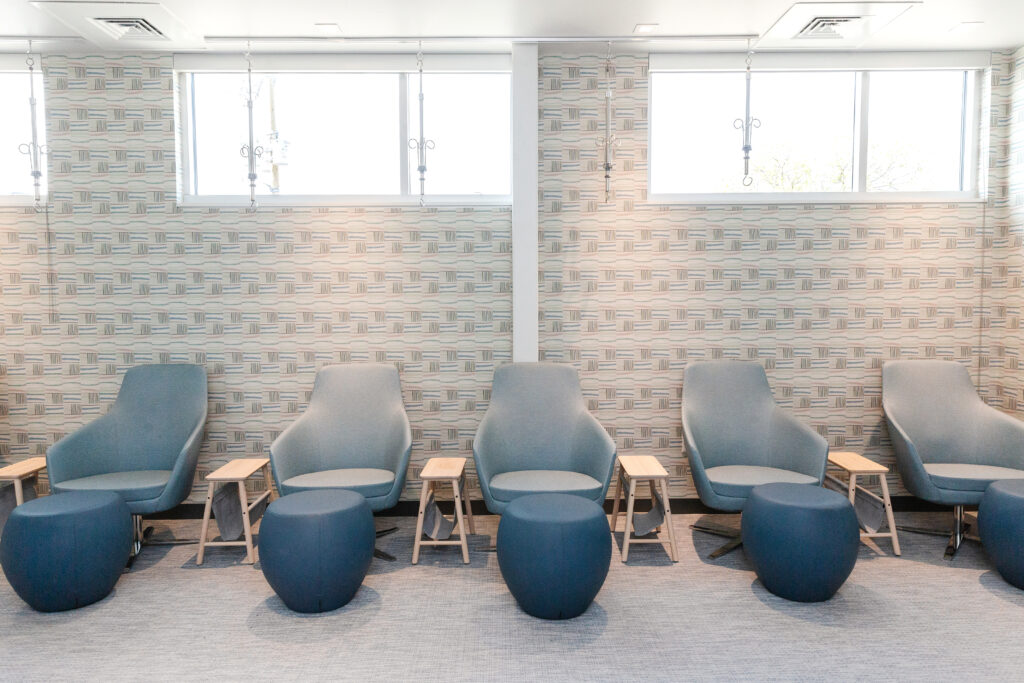 Take a seat in the shot bar at the new R+R Homestead - with high tech treatments and a full staff of practitioners. 