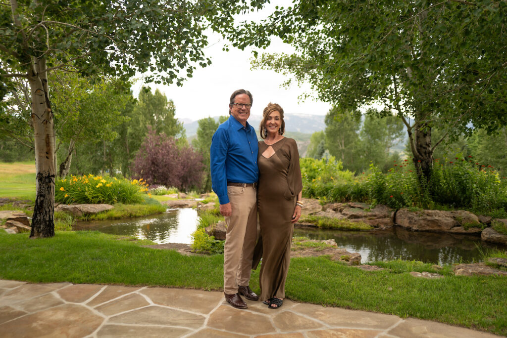 Will & Elizabeth Galtney at the Memorial Hermann Foundation friend-raising events in Aspen. (Photo by Daniel Ortiz)