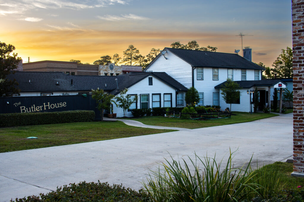 The Butler House's logo was designed by Marina's daughter April.