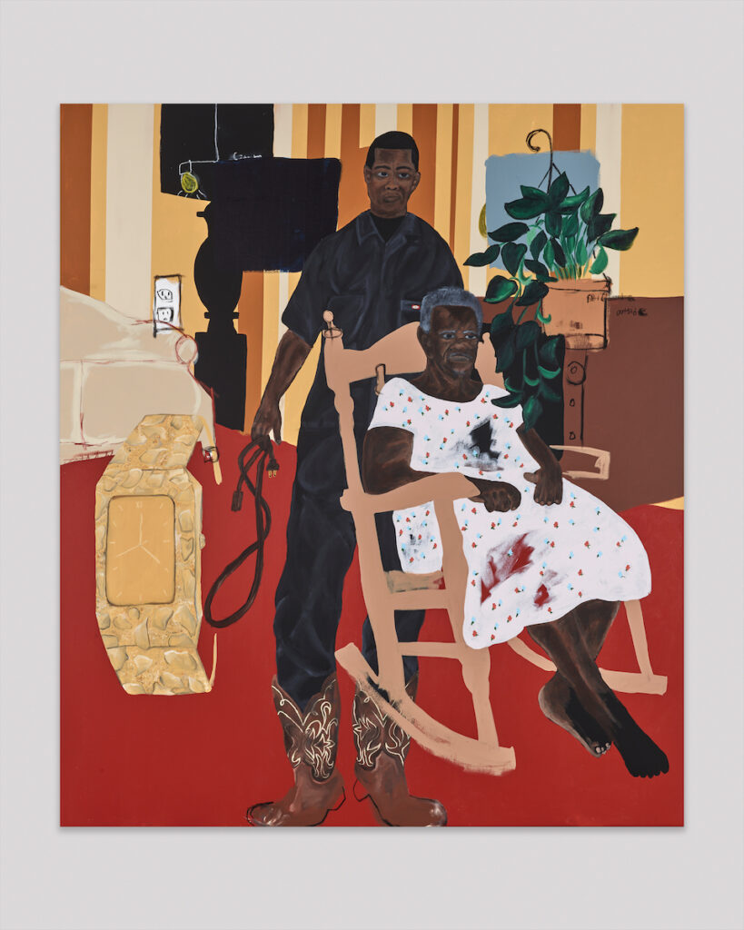 Jammie Holmes "Living in the Shadows," 2021
