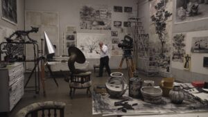12_William Kentridge, from the film series Self- Portrait as a Coffee Pot, 2020