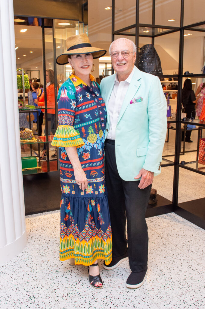 Shelby Hodge & Shafik Rifaat at the Tootsies salute to Pat Mann Phillips, Houston Rodeo's first female board chair. (Photo by Jacob Power)