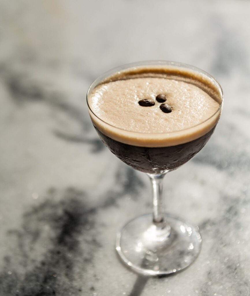 Via Triozzi's cocktail menu features an espresso martini, barrel-aged Negronis and Manhattans, and more. (Courtesy of Via Triozzi)