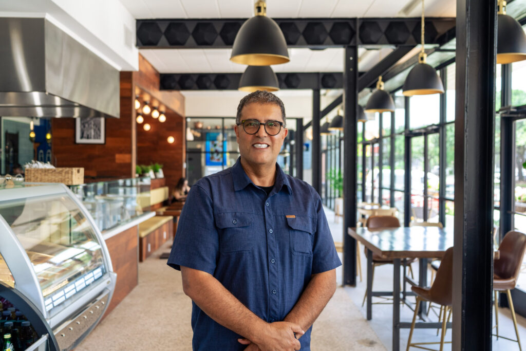 ZOA owner Youssef Nafaa, is originally from Morocco. He created ZOA restaurant as a tribute to his native country, with many of the dishes inspired by his mother Fatima's recipes. (Photo by Dylan McEwan)