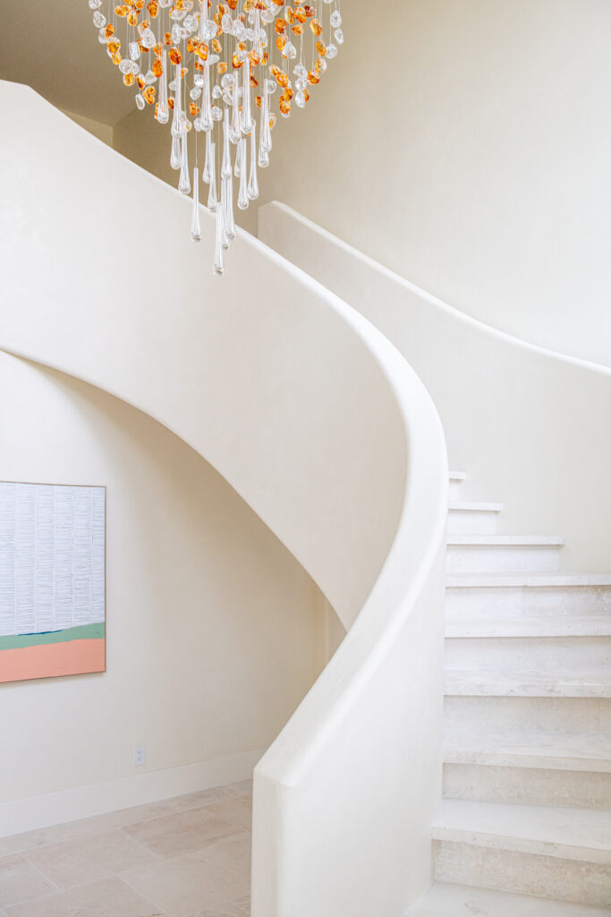 It's impossible not to make a statement with this staircase.