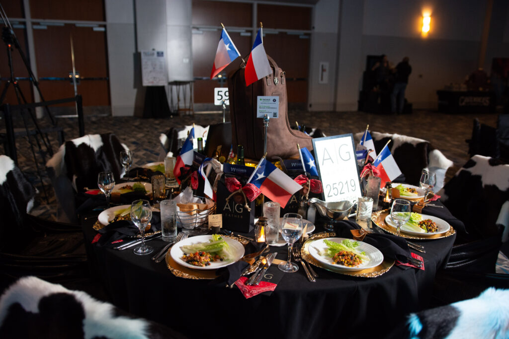 The best newcomer tabletop went to AG Leather.