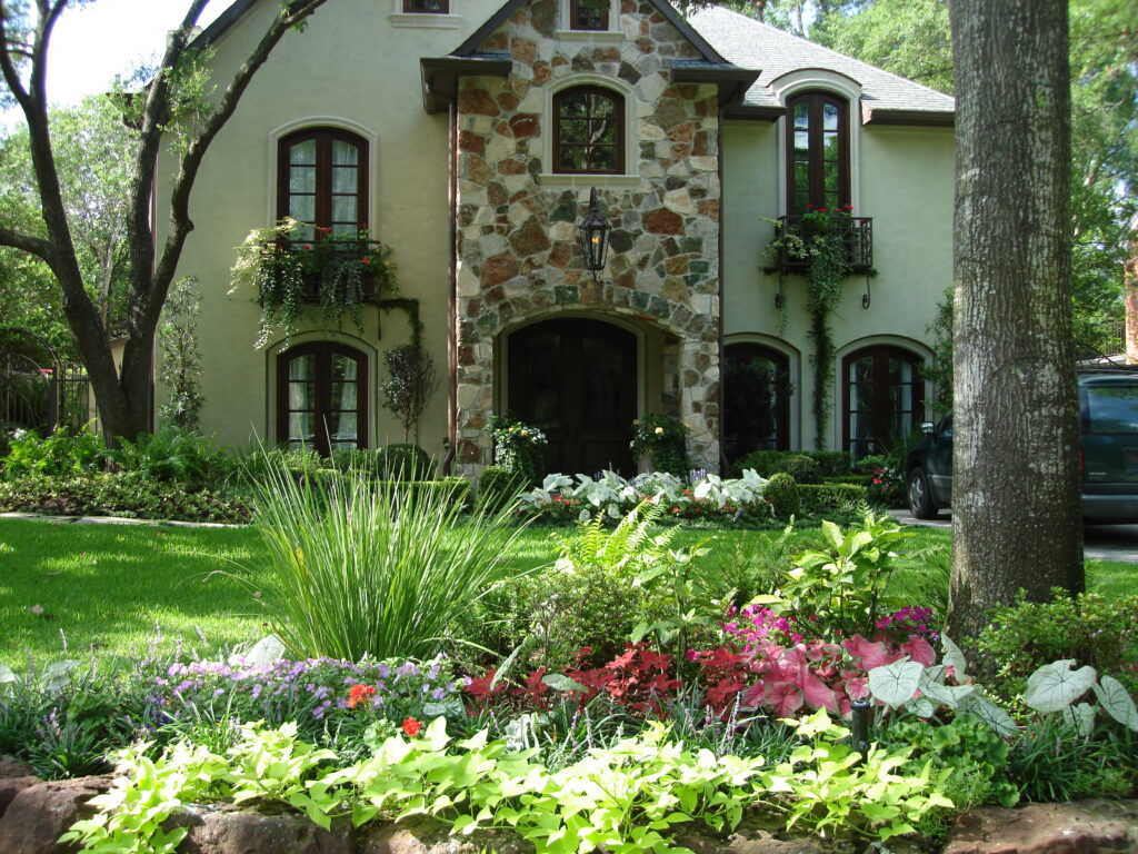 AJ’s Landscaping's maintenance team can switch out plants seasonally for clients.