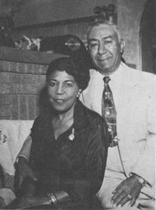 Anna and Clarence Dupree owners of the Eldorado Ballroom.