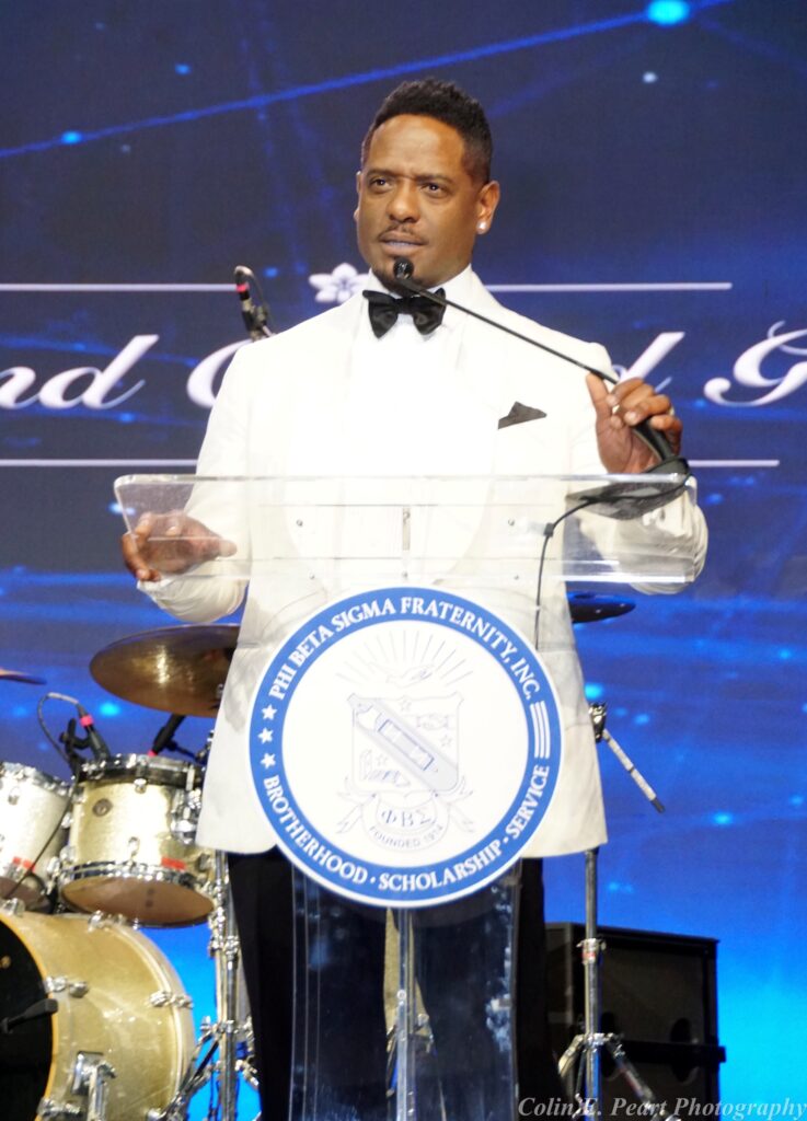 Blair Underwood at the Phi Beta Sigma International Conference gala.