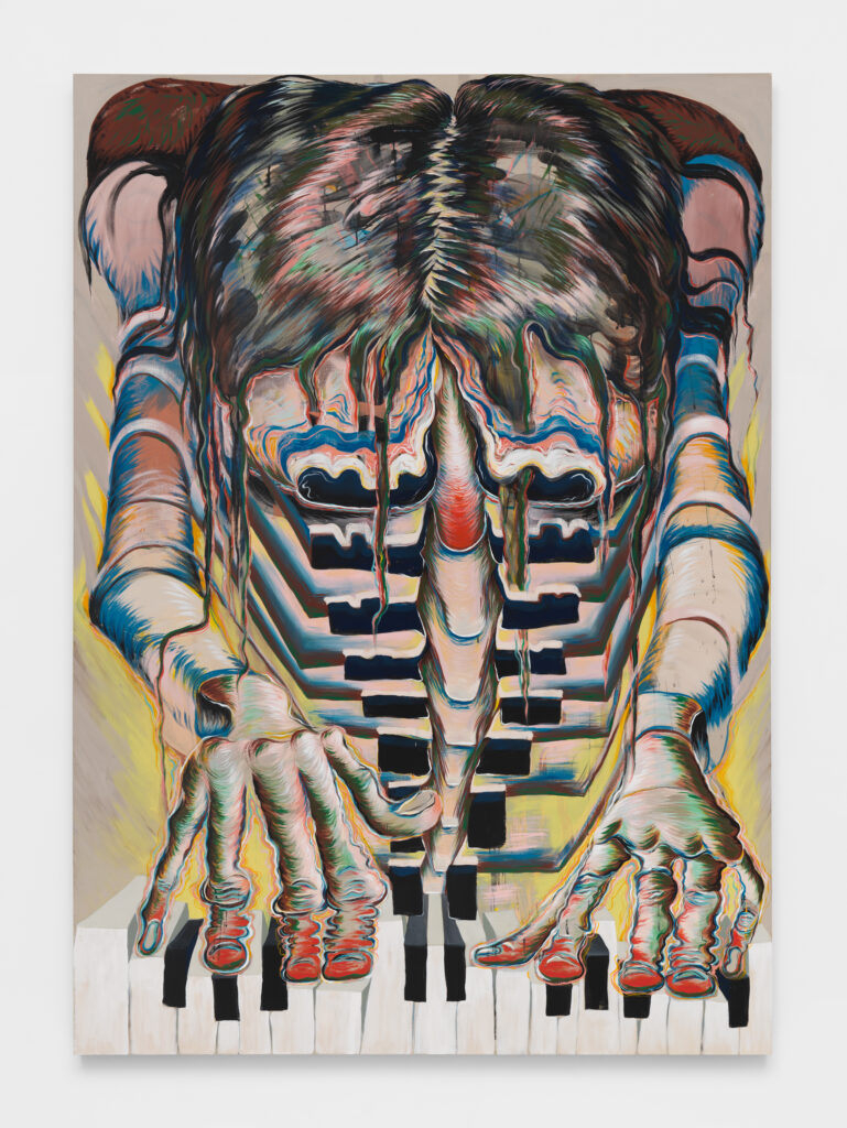 Bridget Mullen's "Blood’s Bluff," 2022, at Shulamit Nazarian (Courtesy Shulamit Nazarian. Photo by Ed Mumford) 