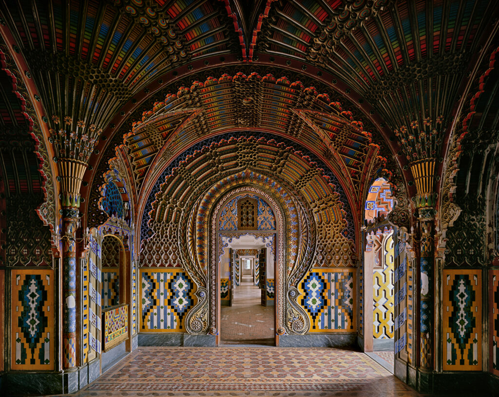 Ahmet Ertug's "Castello di Sammezzano, Florence, Italy," 2014, at Bruce Silverstein Gallery (Courtesy Bruce Silverstein Gallery)