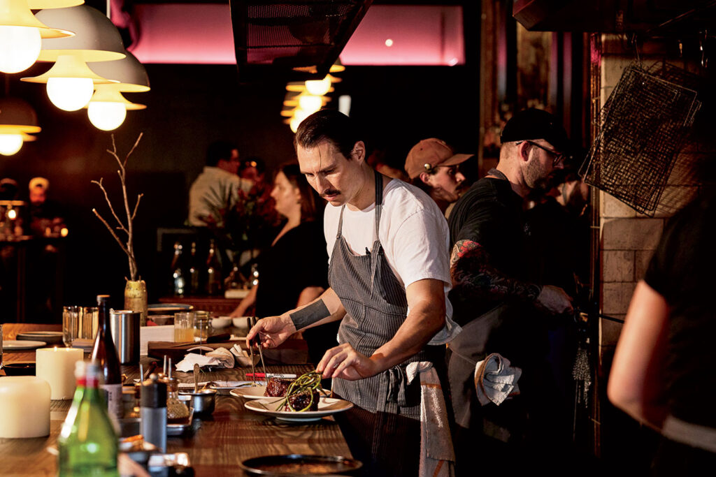 Warlord is a mysterious chef-driven restaurant in Chicago that is brining back real late night dining.