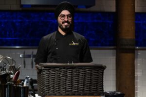 Chopped Chef Jassi Bindra, as seen on Chopped, Season 55