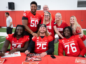 NCAA Houston Cougars Football Team Fan Fest