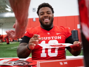 NCAA Houston Cougars Football Team Fan Fest