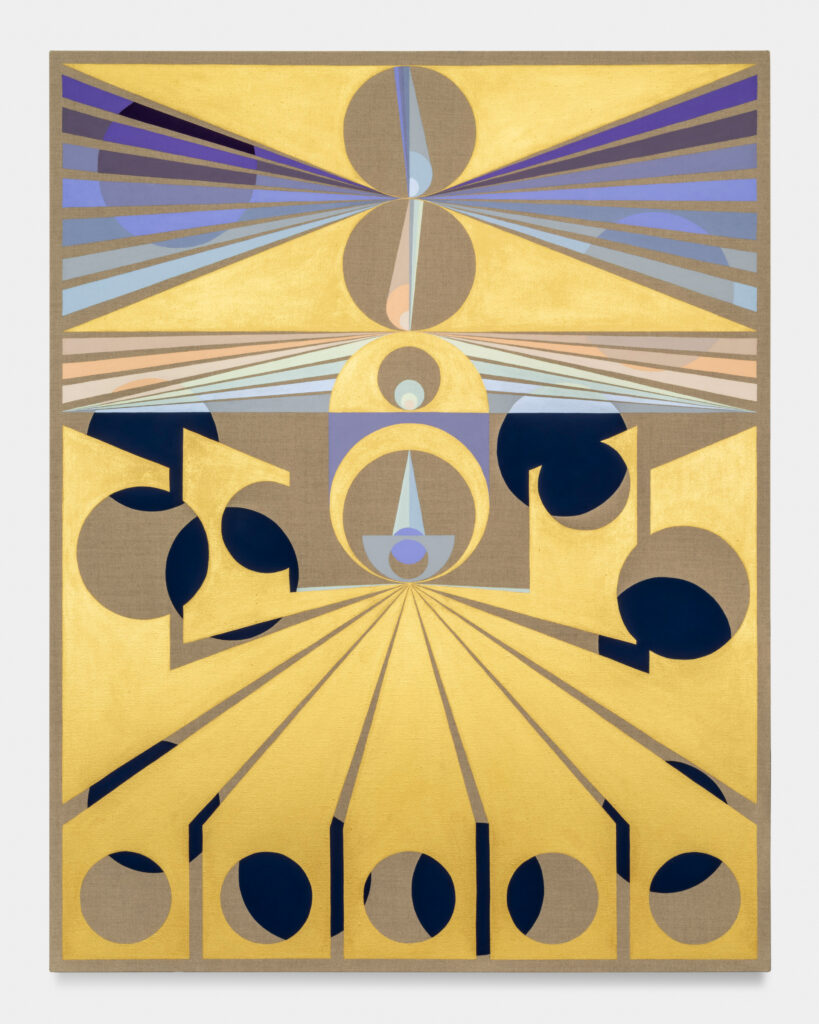 Eamon Ore-Giron's "Infinite Regress CCI," 2023, at James Cohan Gallery. (Courtesy James Cohan Gallery and Charles White)