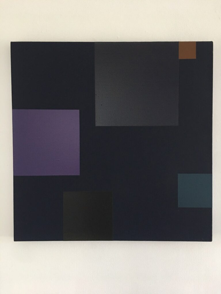 David Simpson's "Five Square Rotation #1," 1982. (Gallery Sonja Roesch)
