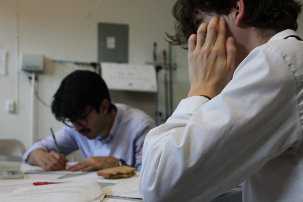 "American Pop" by Will Newman, featuring Damon Diaz as Max and Erick Arakelian as James (Photo by Ethan Bard)