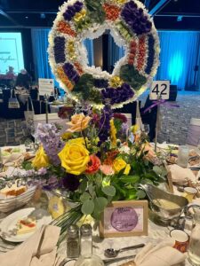 Fusion Academy’s Texas Wildflower table personified the spirit of the night.