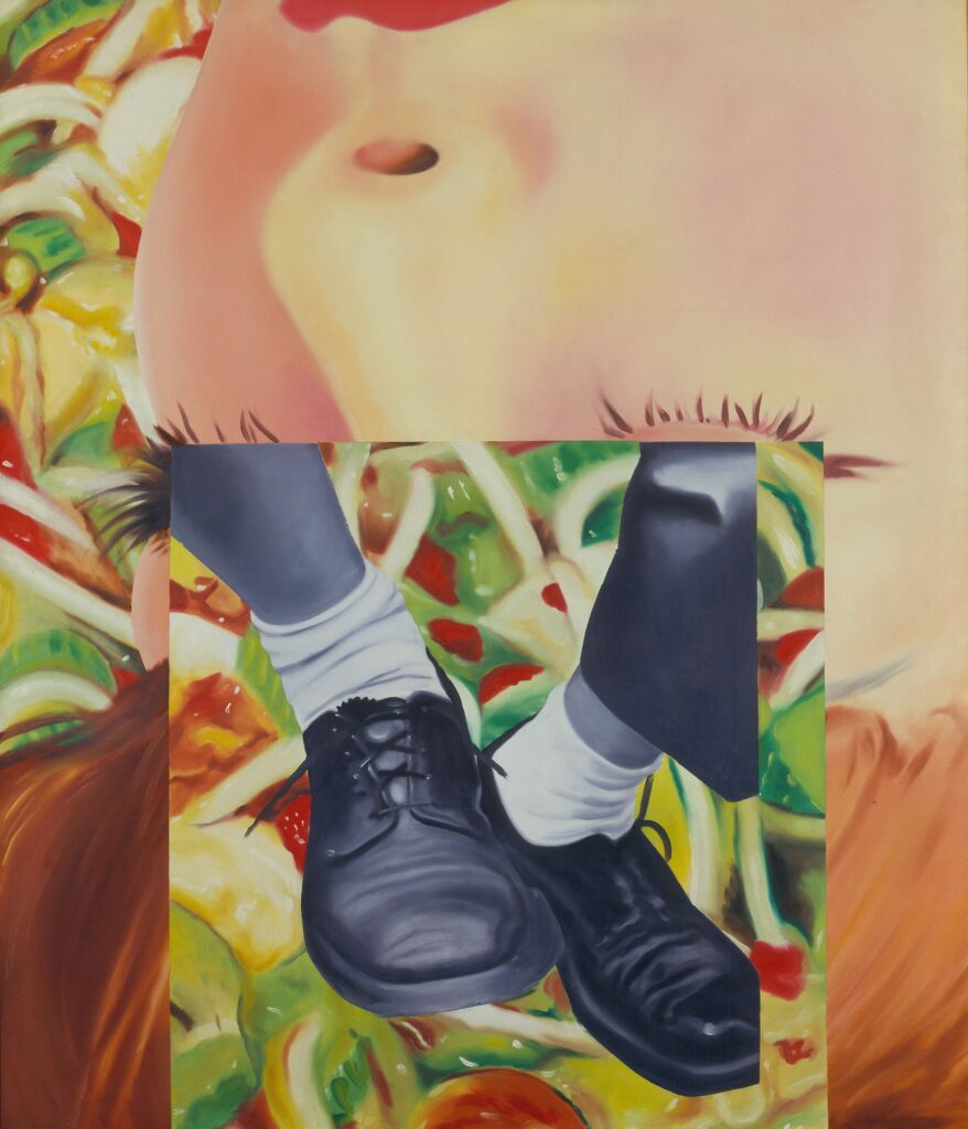 James Rosenquist's "Promenade of Merce Cunningham," 1963 (Photo by D. James Dee. © James Rosenquist / VAGA at Artists Rights Society (ARS), NY.)