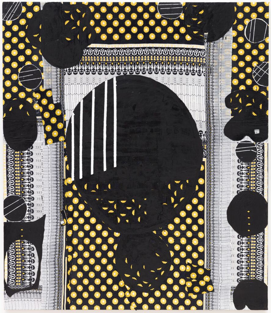 Jo Smail's "Black Egg Hatches," 2021, at Goya Contemporary Gallery (Courtesy Goya Contemporary Gallery) 