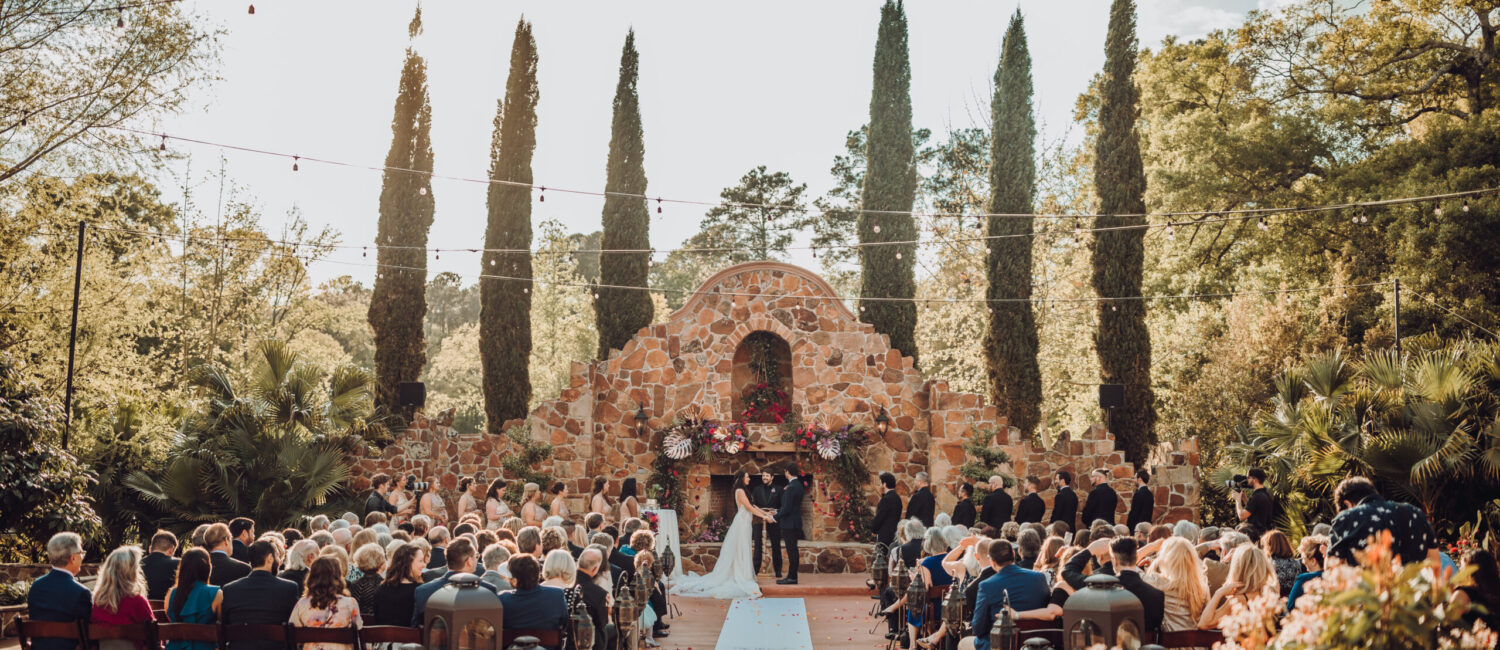 The outdoor backdrop at Madera Estates makes for a spectacular setting for events.