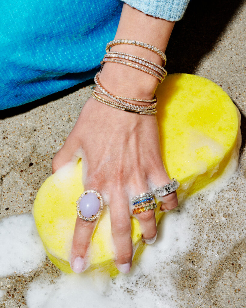 Rings and bracelets are some of the most popular pieces among Club Milliard members. 