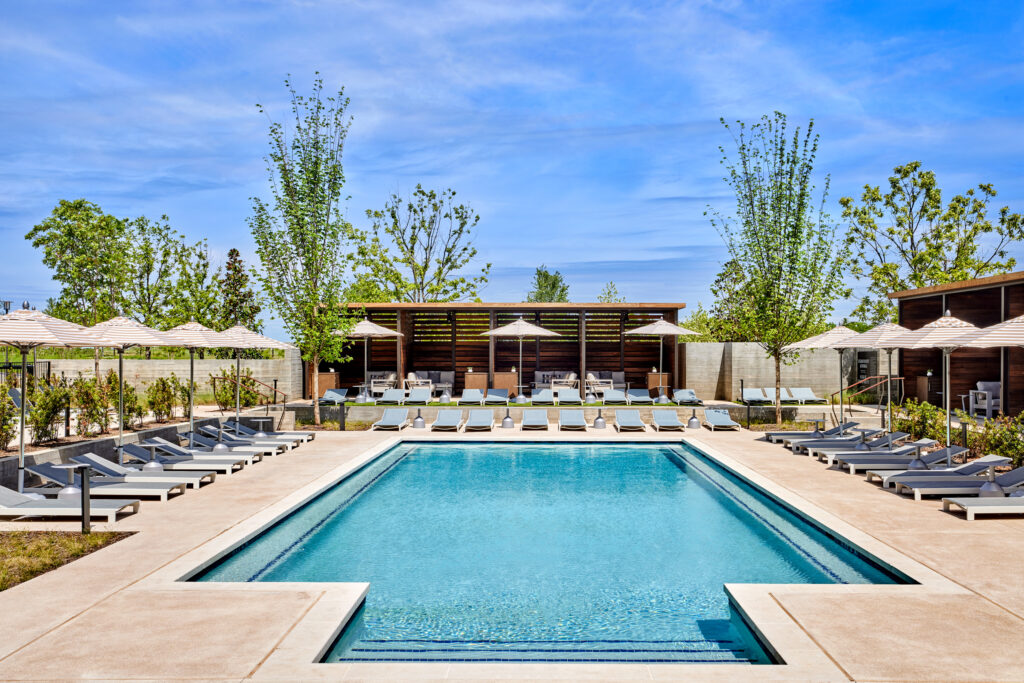 It's always pool season at Mokara Spa.