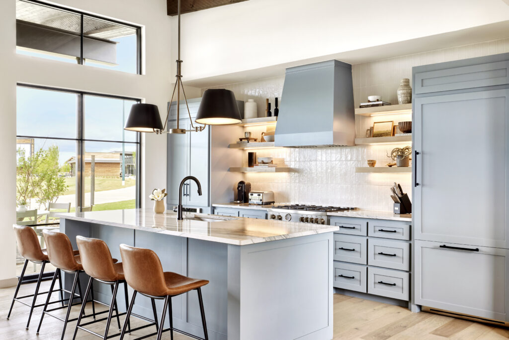 Cook up family favorites in the ranch houses' chefs kitchens.