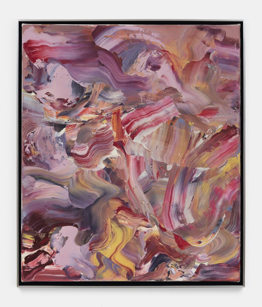 Richard Patterson's "Hippy," 2022, at Timothy Taylor (Courtesy Timothy Taylor) 