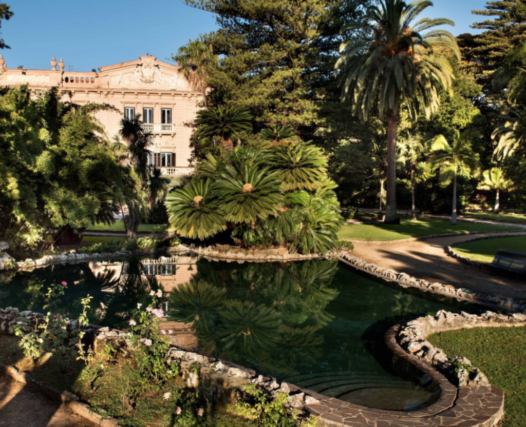 The lucsh gardens of Villa Tasca (Villa Tasca website) (Photo by Giuseppe Ippolito )