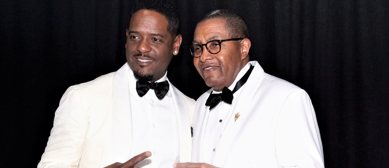 Sigma Men Blair Underwood and former International President Michael Cristol