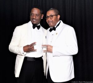 Sigma Men Blair Underwood and former International President Michael Cristol