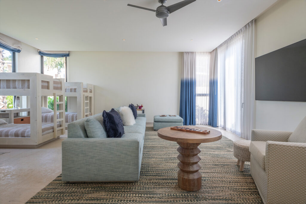 The villas at Susurros del Corazón are perfect for larger families. 