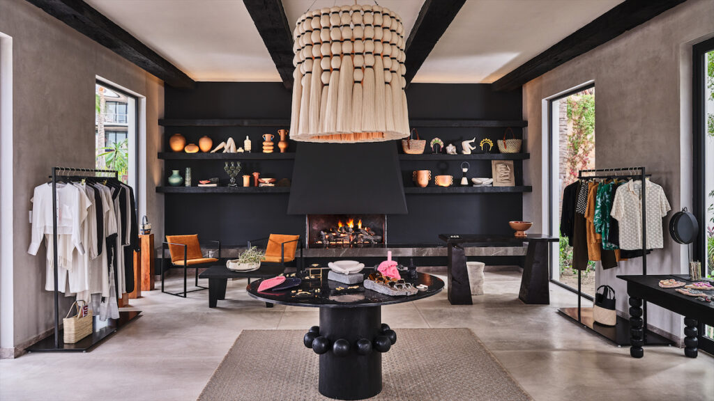 The resort's on-site boutique, Fashionkind, puts the spotlight on Latin American designers creating positive social and environmental impact. It's co-owned by Nina Farran and Sophia Bush. 