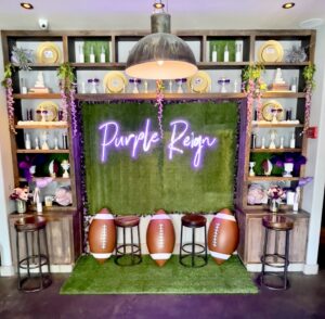 TCU – BREWED embraces Fort Worth’s unofficial motto Purple Reign.