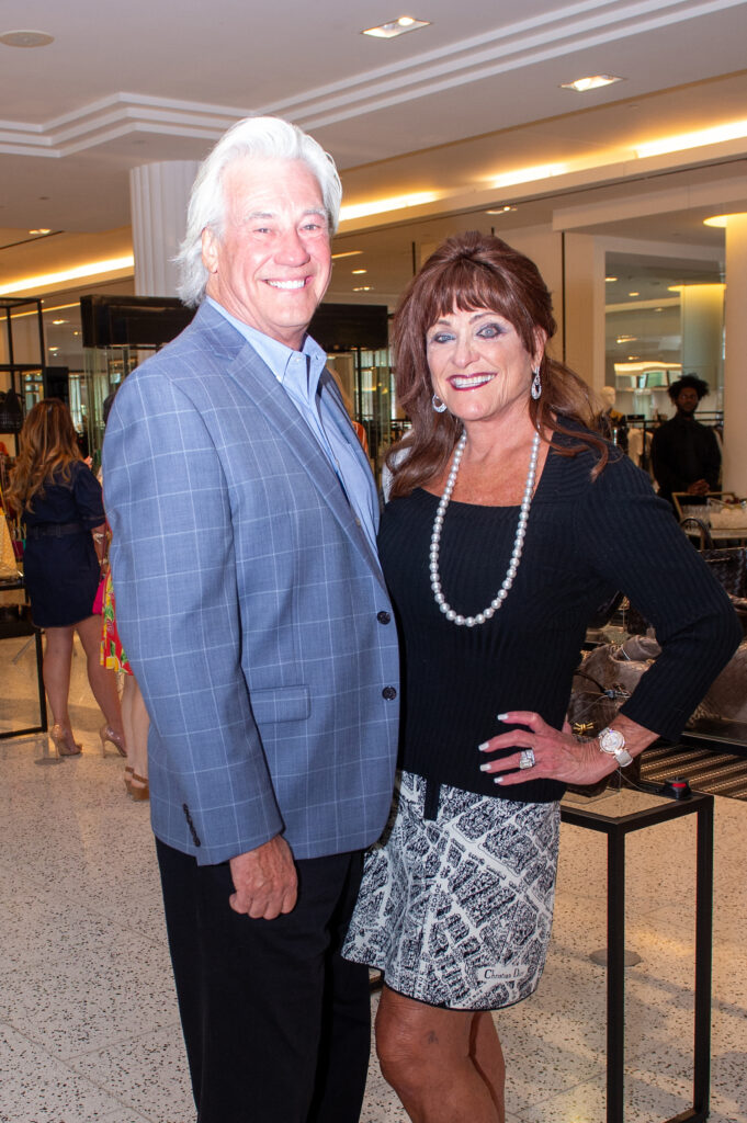 Terry Krailo, Carolyn Faulk at the Tootsies salute to Pat Mann Phillips, Houston Rodeo's first female board chair. (Photo by Jacob Power)