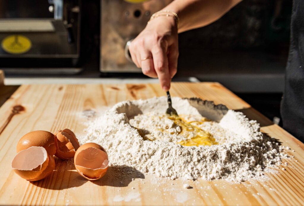 One of Via Triozzi's specialties is handmade pasta. (Courtesy of Via Triozzi)