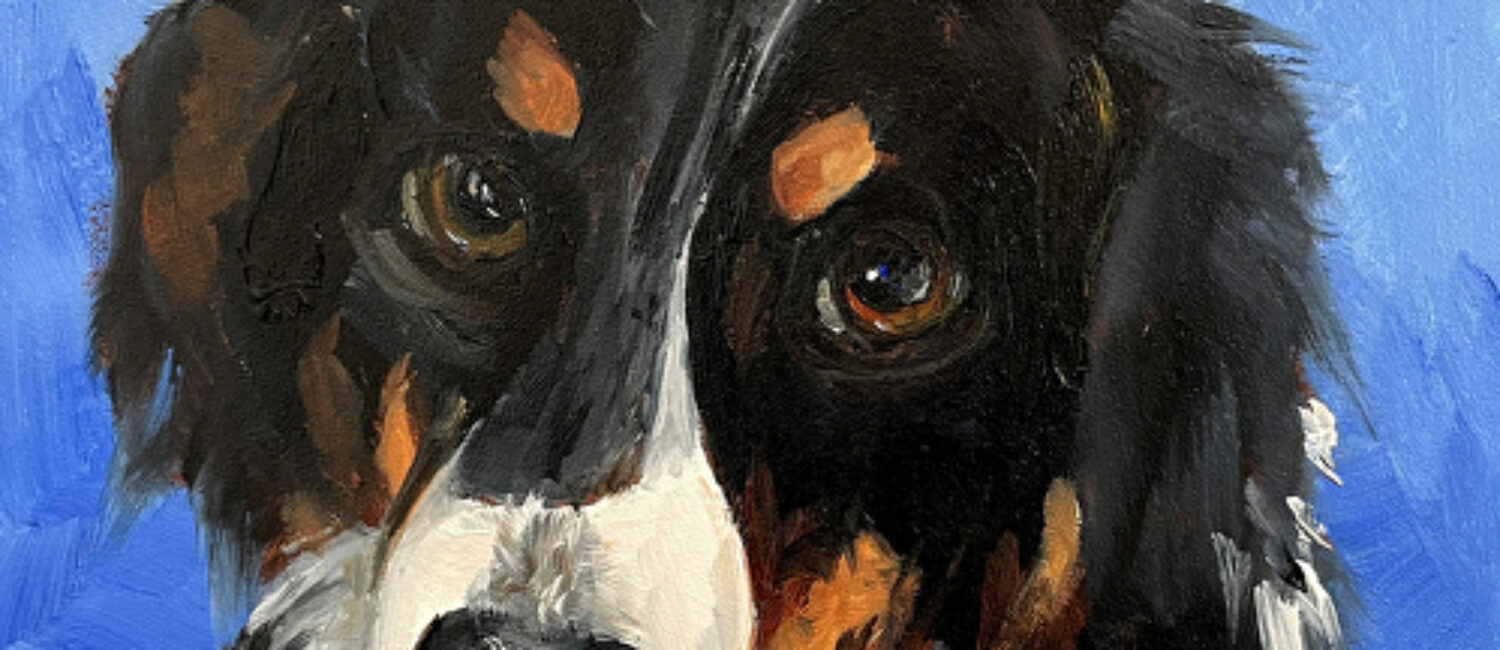 Artist Judy Mackey will be available for pet paintings in support of National Dog Day in The Woodlands.
