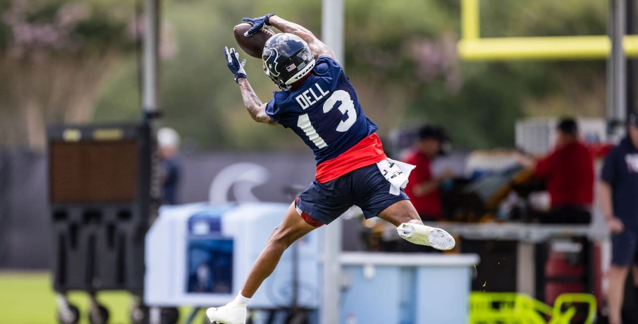 Former University of Houston receiver has been impressing throughout the Texans’ camp. (Courtesy Houston Texans)